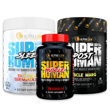 SUPERHUMAN MUSCLE STACK - Post, Sleep & Muscle